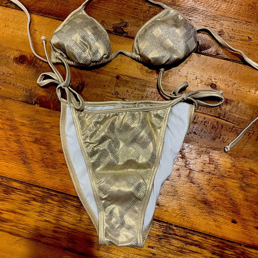 Burberry Gold Goddess bikini